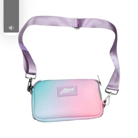 Alani Nu Tie Dye Limited Edition Crossbody Bag Adjustable Strap Zipper Closure - Picture 1 of 5